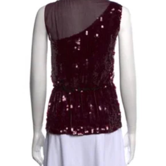 Alice & Olivia Silk and Sequin blouse - Picture 3 of 3